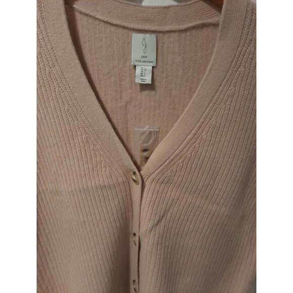 Joie Women's Cashmere Cardigan Sweater Size S Beige. - Picture 4 of 6